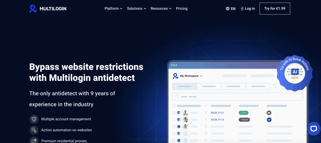Manage Multiple Telegram Accounts with Multilogin